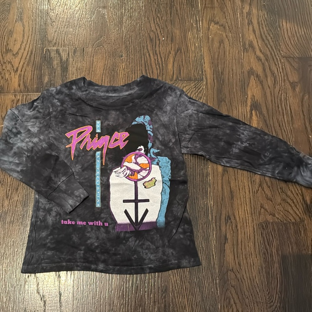 Rowdy Sprouts Prince Long Sleeve Raglan T-Shirt